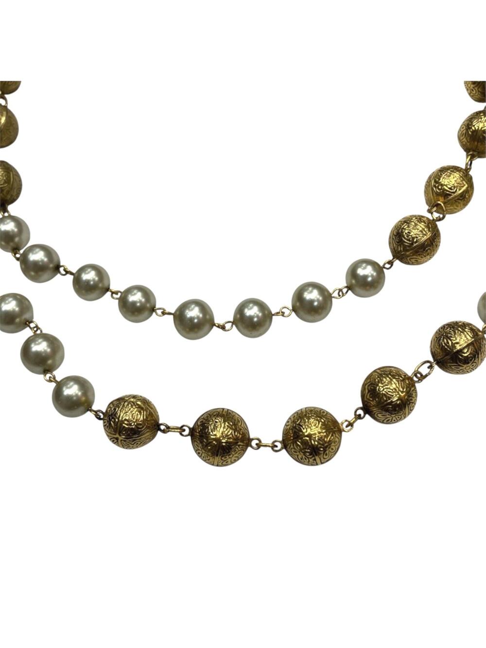 Chanel Pendant Necklace Gold Large #371309C97B